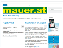 Tablet Screenshot of mauer.at